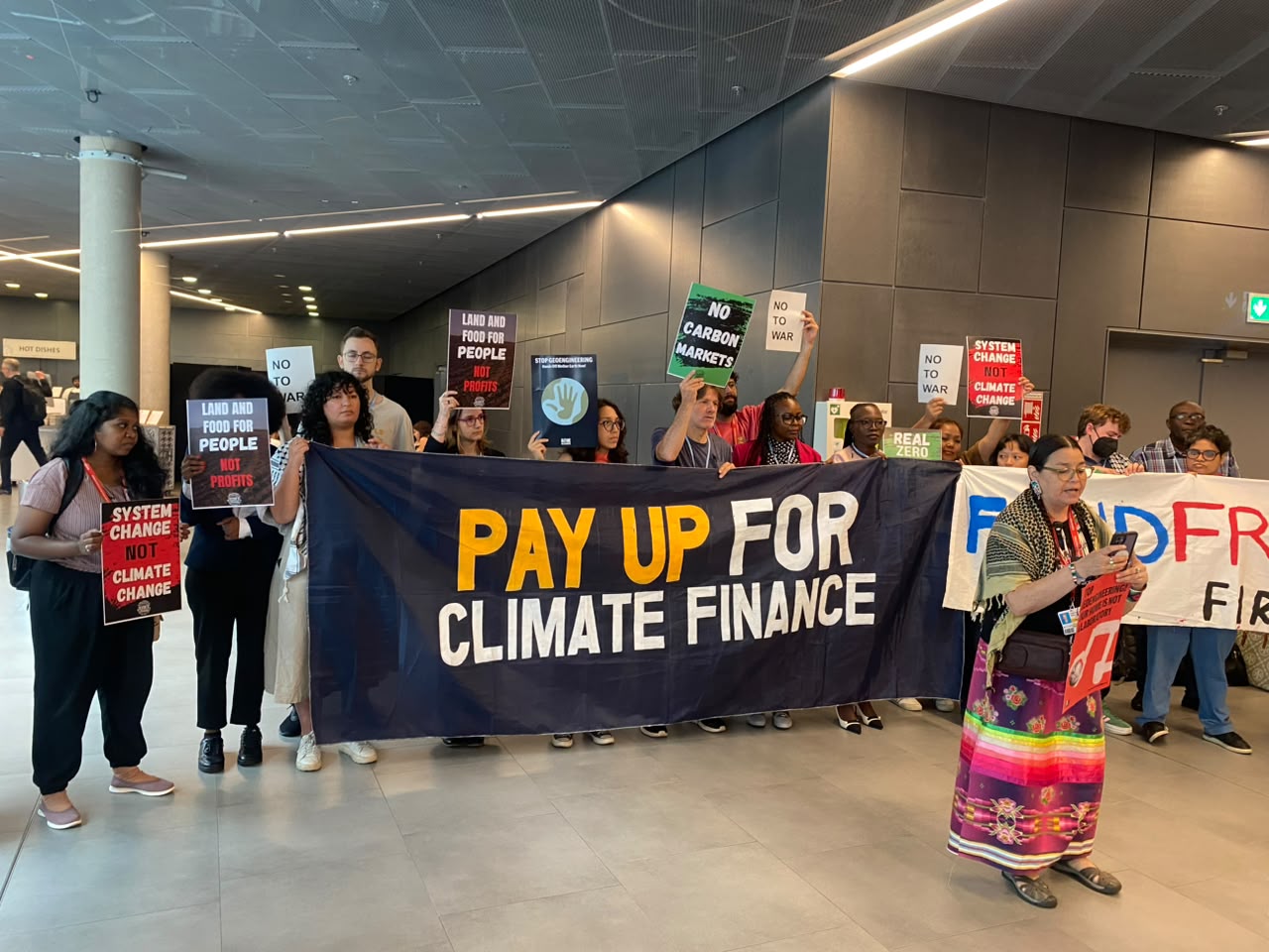 Climate finance advocacy
